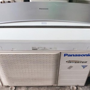Máy lạnh cũ Panasonic inverter 1.0hp tiết kiệm điện gas 410 mới 95%